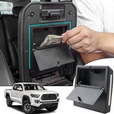 JDMCAR One-Touch Hidden Storage Box for 2016-2023 Toyota Tacoma Accessories picture