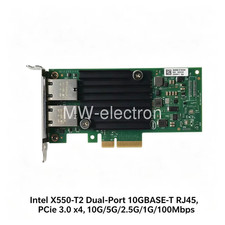 X550-T2 Intel 10Gb RJ45 Ethernet Converged PCIe Network X550T2 Intel Yottamark picture