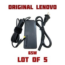 LOT of 5 Original AC/DC Adapter 65W for Lenovo L2364A L2264A L2264F Monitor OEM picture