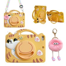 3D Cute Vivid Cat Case for iPad 10th Generation (2022) 10.9 inch/iPad (A16) 1... picture