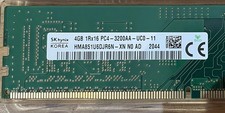 SK HYNIX 4GB DDR4 3200MHZ PC4-3200AA DESKTOP RAM - GREEN picture