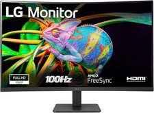 LG 32MR50C 32 FHD VA Curved Monitor picture