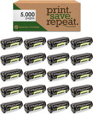 Print.Save.Repeat. Case of 20 Lexmark 501H High Yield Toner Cartridges picture