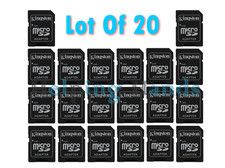20 Kingston microSD micro SD to SD SDHC SDXC Adapter fit 4GB 8GB 16GB 32GB 64GB picture