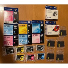 Epson Ink Cartridge Lot 48 68 69 79 99 Claria DURABrite Mixed Colors Genuine NEW picture