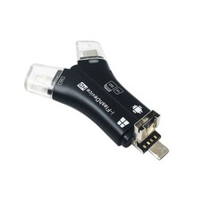 4 in 1 USB Micro SD TF Memory Card Reader Adapter For iPhone Android PC picture