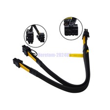 8 Pin to 6+8 Pin PCI Express GPU Graphics Card Power Cable For DELL T3600 T5820 picture