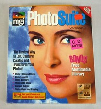 PhotoSuite Version 8.0 Computer Software PC CD-ROM MGI Big Box SEALED picture