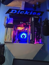 DIY Gaming Computer Case E-ATX Open Chassis Case Rack Motherboard Test Bench picture
