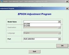 Epson ET 2700 2750 service program picture