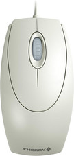 Wired Optical Mouse Light Gray 1000 DPI USB PS2 Comfortable Handheld Office picture