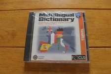Focus Essential Multilingual Dictionary Windows CD-ROM Language Learning PC picture