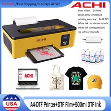 A4 DTF printer white ink hot stamping machine clothing/T-shirt printing machine picture