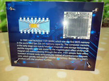 Vintage Rare Intel 1101 First MOS SRAM Exhibition frame, Not include chip picture