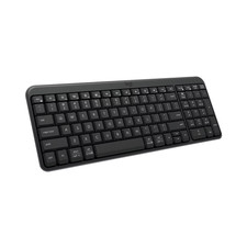 Logitech Keyboard Portable Bluetooth Compact Black Keyboard Windows Mac NEW picture