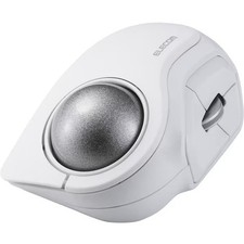 ELECOM M-MT2MRSWH Bitra Index Finger Trackball Mouse 5-Button Silent Bluetooth picture