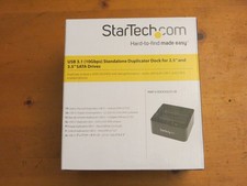 StarTech.com Standalone Hard Drive Duplicator External Dual Bay HDD/SSD - NEW picture