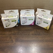 LD Recycled Ink Cartridges Lot Of 6 Suitable For Epson Artisan picture