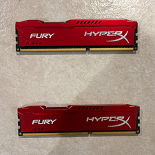 Kingston HyperX Fury Red 8GB (2x4GB) DDR3-1866 CL10, 1.5V picture