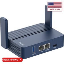 Cudy AX3000 Pocket-Sized Wi-Fi 6 Travel Router, 6-in-1 Modes, VPN, TR3000 picture