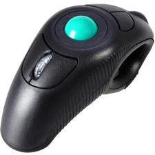 Wireless 2.4GHz USB Handheld Trackball Mouse Ergonomic 5-Button 1600 DPI picture