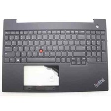 Black Palmrest US Keyboard Backlit Top Case FPR For Lenovo Thinkpad E16 Gen 1 US picture
