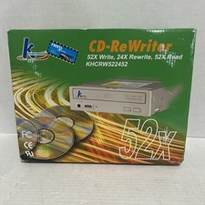K Hypermedia 52X CD-ReWriter Internal CD-RW Desktop Computer  Open Box. picture