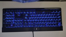 EagleTec ET-KG010 Wired Mechanical Gaming Keyboard Blue LED Backlit Black USB picture