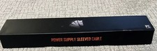 Asiahorse Power Supply White Sleeved Cables  5 Pcs Brand New Never Used picture