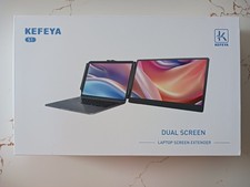 KEFEYA S1 Dual Laptop Screen Extender 14in FHD 1080P - Original Box picture