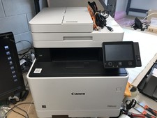 Canon Color ImageCLASS MF735Cdw Color Laser Printer 10K Page count - Tested picture