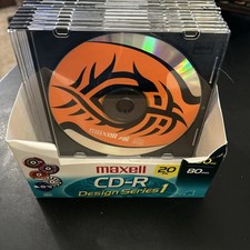 CD-R Design Series 1 11 Pack Maxell 700MB 48x- Opened Unused 11 Discs picture