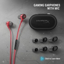 HyperX Cloud Earbuds II Gaming Earphones with Mic Wired In-Ear Headphones UK picture