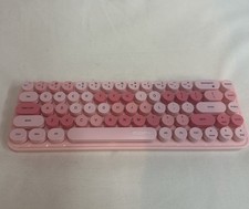MOFii Candy Wireless Compact Portable Keyboard Pink White Purple QWERTY picture