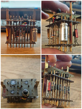 Rare Vintage Mainframe Burroughs Discrete-Transistor Cordwood Module B2500 B5000 picture