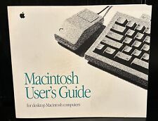 Apple Macintosh User's Guide for desktop Macintosh computers 1992 Vintage Manual picture