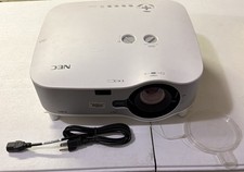 NEC NP2150 3LCD PROJECTOR 4200 LUMENS HD 600:1 XGA - 1013 Lamp Hours picture