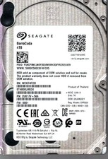 ST4000LM024 P/N: 2U817V-566 F/W: 0001 S/N: WCK7 TK 4TB JAN 2021 THAILAND SEAGATE picture