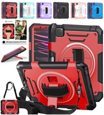 Kids Heavy Duty Shockproof Stand Cover Fr iPad 11th Gen Air Pro 11 2025 Case picture