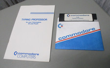 Typing Professor, Commodore 64 & Plus/4, 5.25 Disk, 1984, UNTESTED picture