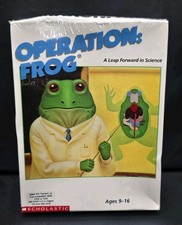Vintage 1985 Operation FROG by Scholastic Software for Apple IBM PC NEW SEALED picture