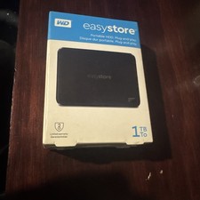 Western Digital easystore 1TB, USB 3.0, External, Portable Hard Drive - Black   picture