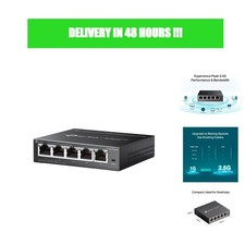 TP-Link TL-SG105S-M2 5-Port 2.5G Ethernet Switch Unmanaged Multi-Gig picture