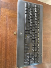 LOGITECH K800 Wireless Illuminated Keyboard (Y-R0065) with Dongle Read Desceipti picture