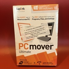 Laplink PCmover Ultimate W/ High Speed Ethernet Cable Windows Compatible picture