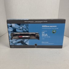 Office Depot Brand  Black Laser Toner Cartridge Replacement HP80A picture