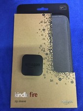 Lot 2 - Amazon Universal PowerFast 9W Charger & Amazon Kindle Fire Zip Sleeve picture