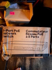 Pronto Networks 8 Port PoE  Network Switch Toast Compatible picture