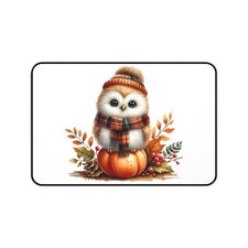 Owl Desk Mat AOP Large Office Pad Autumn Owl Spooky Bird Gift picture