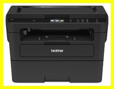 Brother HL-L2390DW Printer CLEAN w/ NEW DRUM & TONER ONLY 2,843 pgs FAST SHIP picture